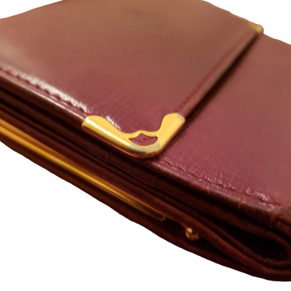 Cartier Bordeaux Kisslock wallet - Picture 6 of 13